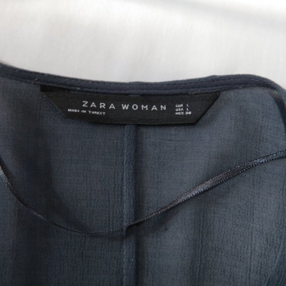 ZARA asymmetrical blouse - Picture 6 of 6